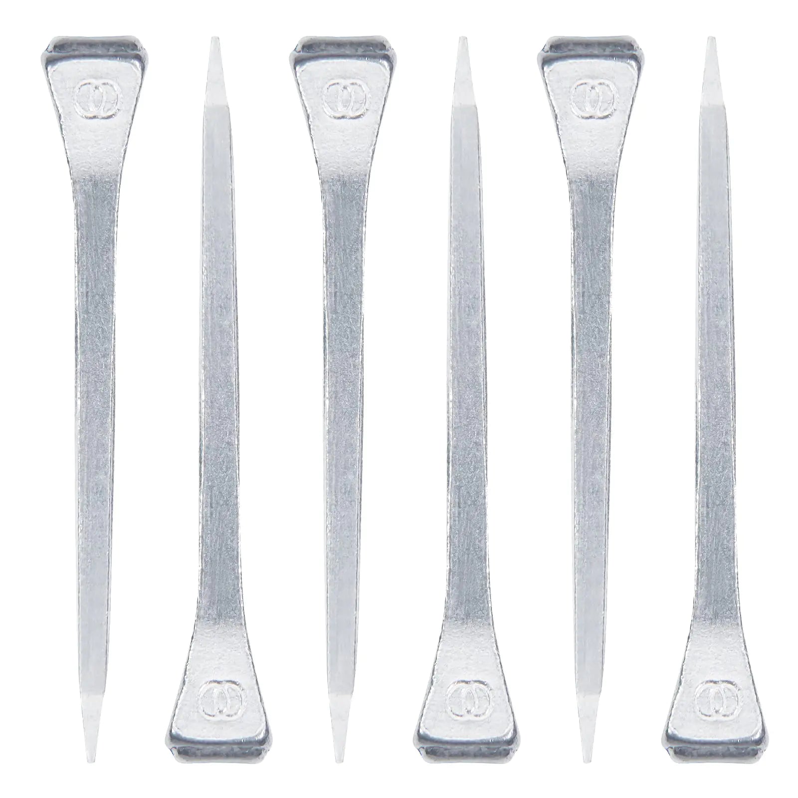 GYHCHJDZ 60Pcs Horseshoe Nails Nail Accessory Horse Equipment Horse Hoof Nail 2 Inch E5 Horseshoe Nail Horseshoe Nails for Horse Race Horse